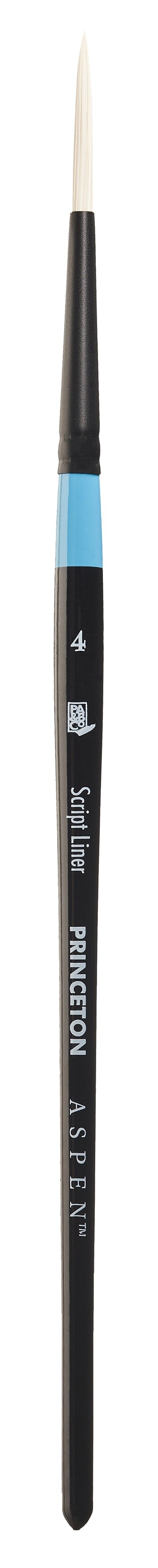 Princeton Series 6500 Aspen Synthetic Brush-Short Handle Script Liner ...