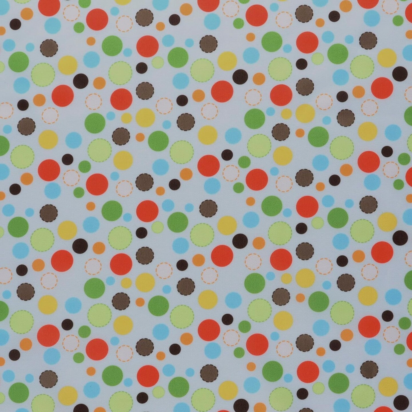 Mook Fabrics Multi Dot Printed PUL Fabric [60 in. Wide] - By The Yard