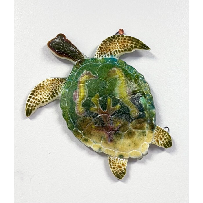 O.D.11.5"x 10.5 D.2"Turtle Frit Casting Mold Glass Fusing.Finished 10"x 9