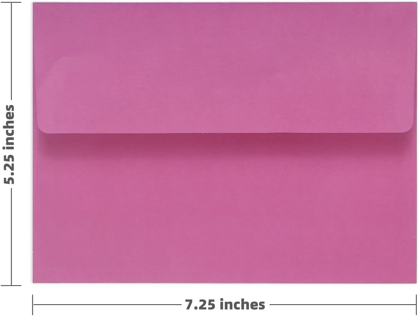 18-Pack Hot Pink 5x7 Envelopes Self Seal A7 Envelopes, Gradient Colored Envelopes, Fade Out Hot Pink Envelopes, 5x7 Mailing Envelopes for Invitations, Letters, Photos, Thank You Cards, Wedding
