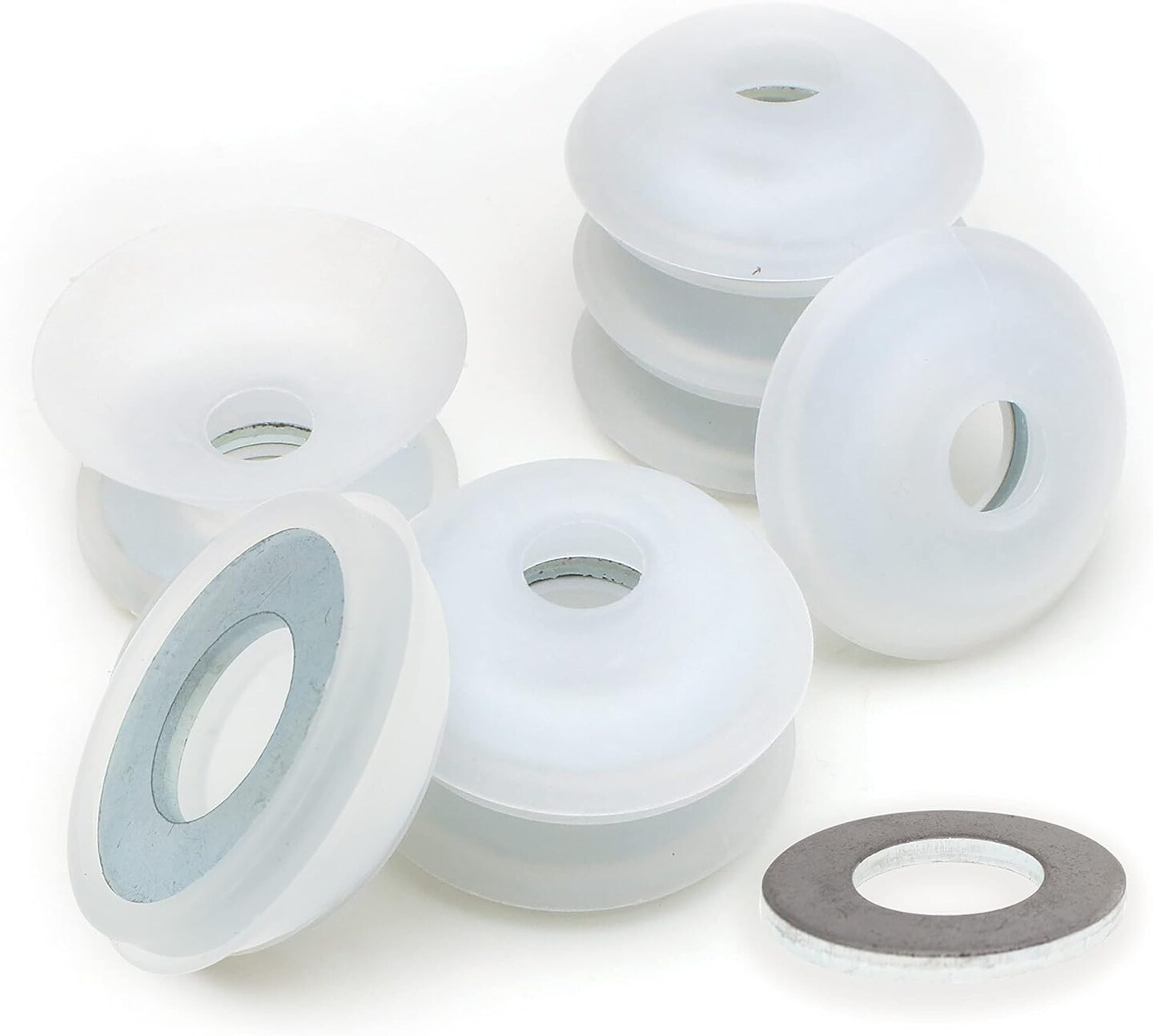 The Beadsmith Bob-EEZ Cord Management – No-Tangle Thread Bobbins with 24 Gram Weights – 1-7/8”, Bag of 8 Pieces – Storage Organization – Jewelry Tools for Kumihimo Braiding and Macrame Designs