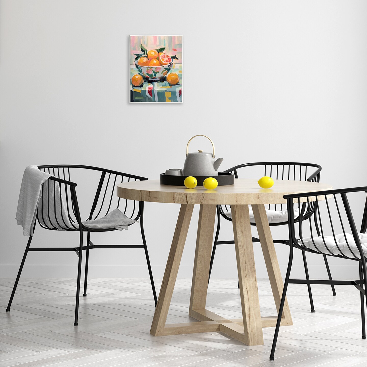Stupell Industries Kitchen Bowl of Oranges Wall Plaque Art Design by LSR Design Studio