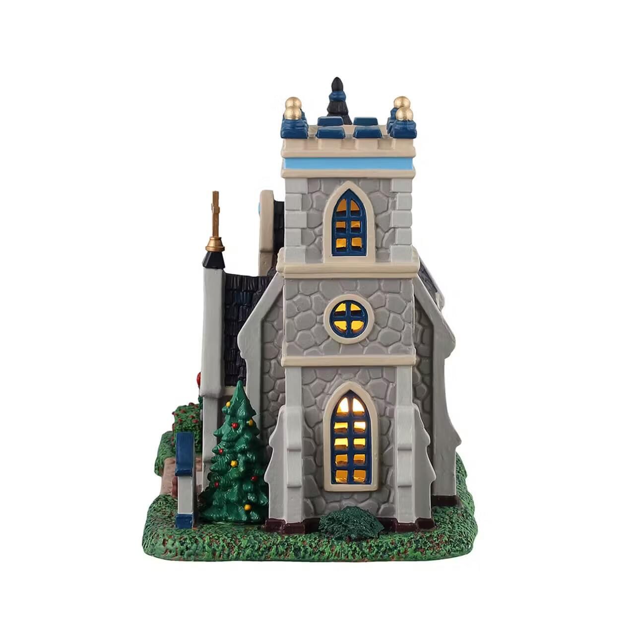 Lemax Caddington Village Church: St. Anne&#x27;s Christmas Building