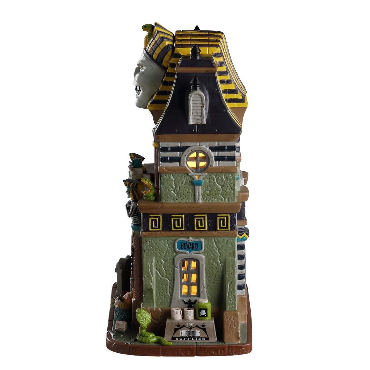 Lemax Spooky Town Halloween Village: That&#x27;s A Wrap Mummy Mortuary