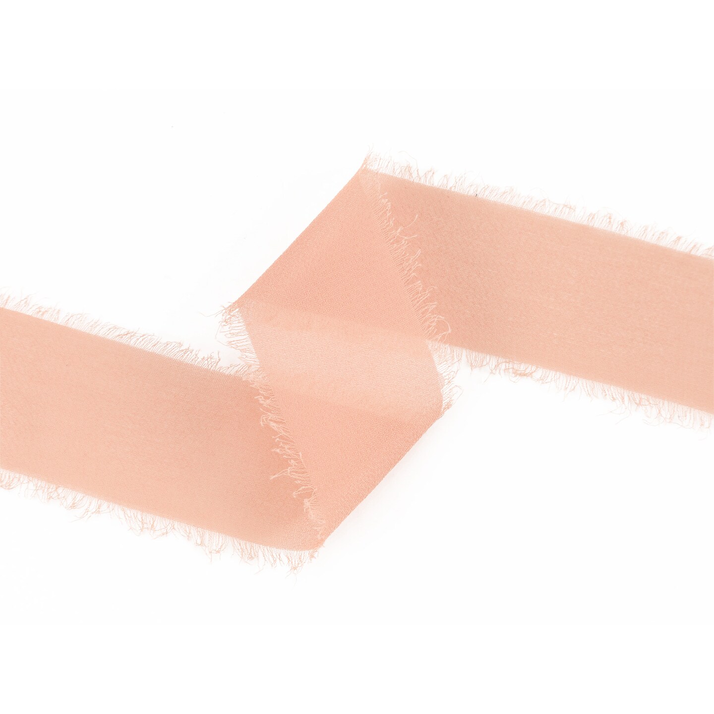 LaRibbons 1 1/2&#x22; Frayed Edge Chiffon Ribbon | 10 Yard Roll
