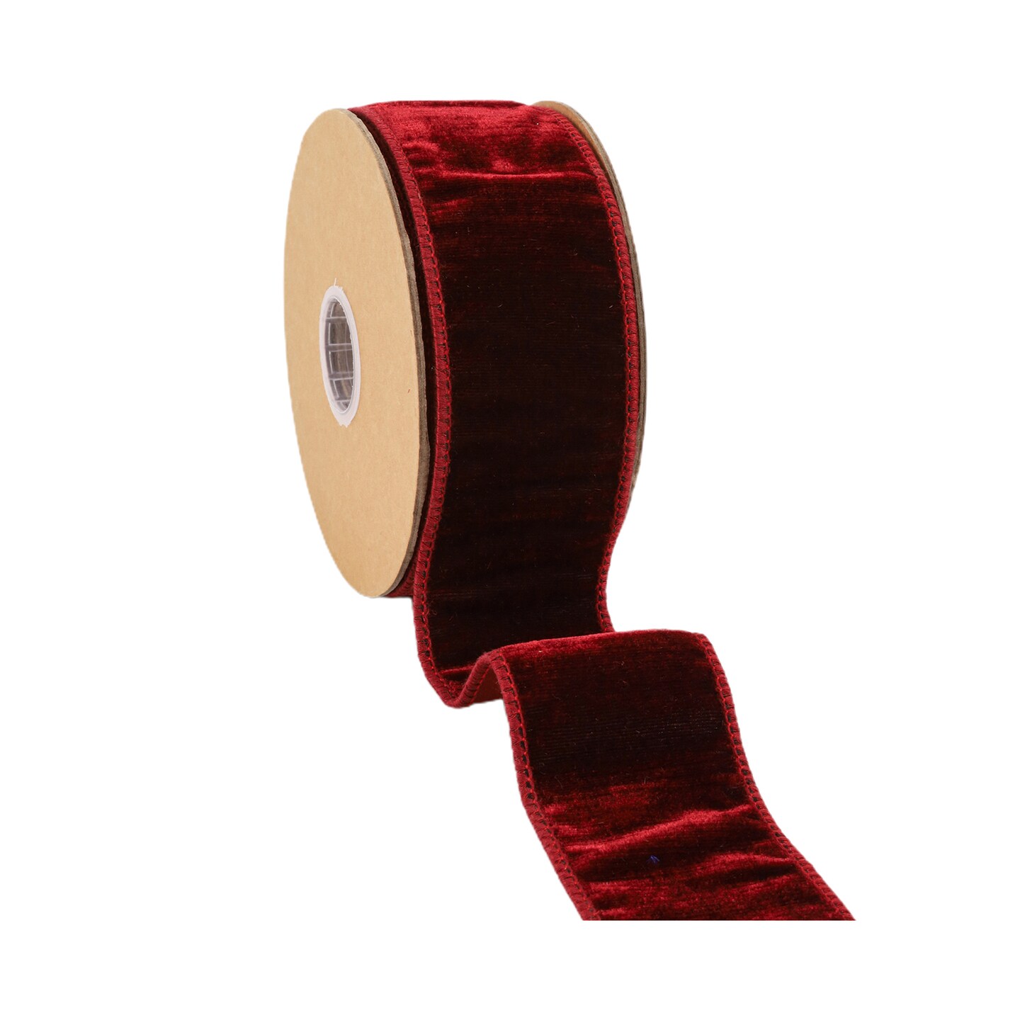 LaRibbons 2 1/2" Wired Premium Velvet Ribbon w/ Tissue Back | 10 Yard Roll