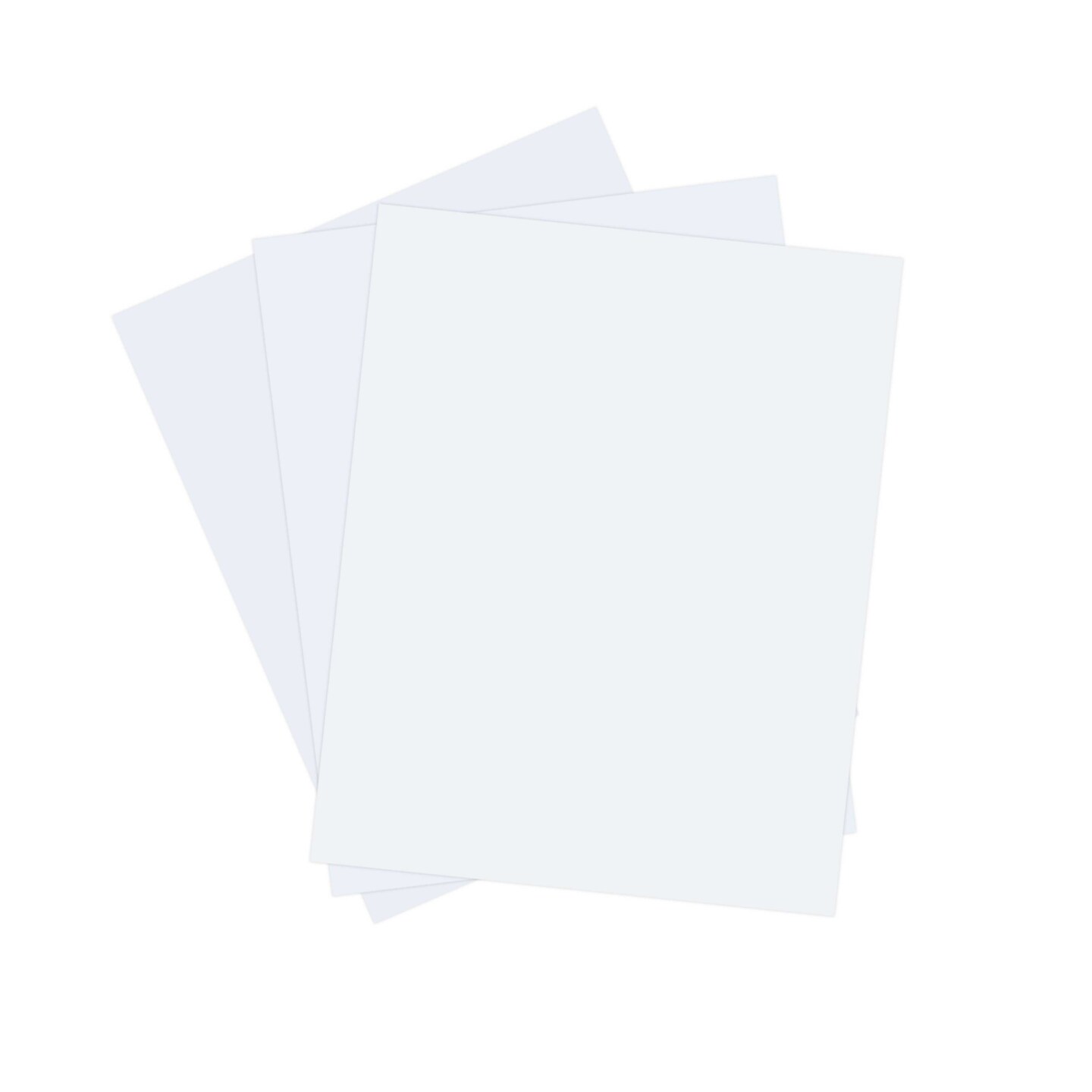 Custom Shop 8&#x22; x 10&#x22; Airbrush Stencil Blanks (Pack of 3 Sheets) - Make, Cut Your Own Stencil Designs - Thick Reusable Mylar