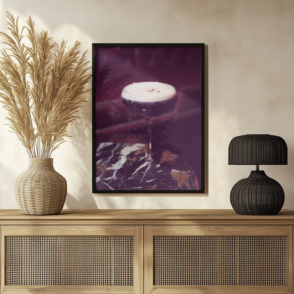 Las Vegas Cocktail - Pictufy Studio III 24x36 Black Framed Art | Home or Office Art