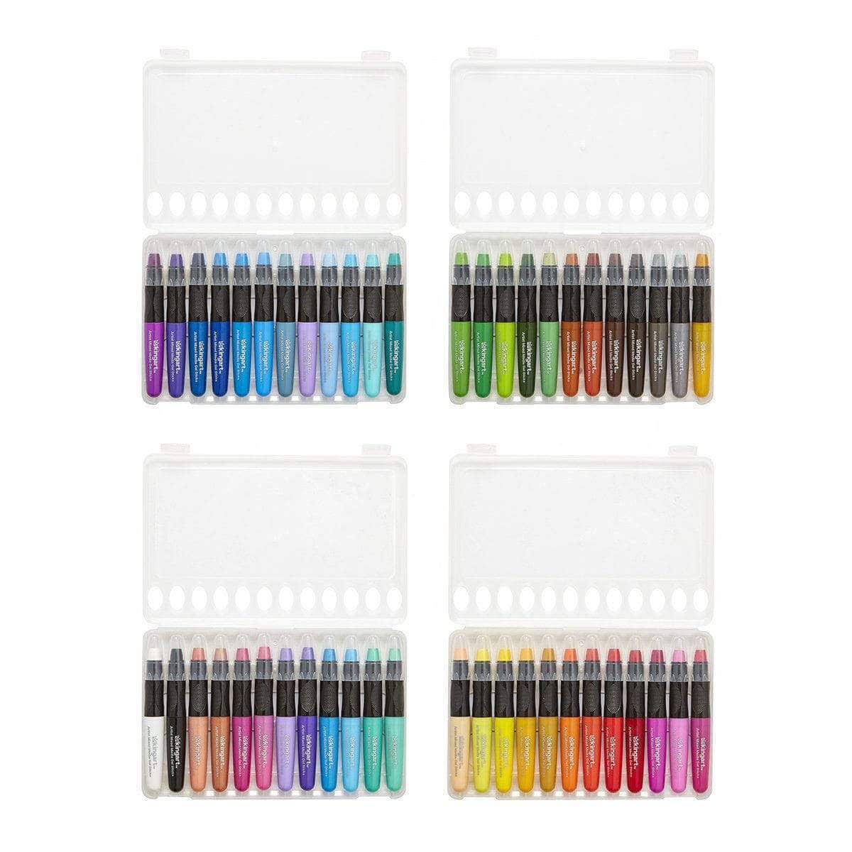 KINGART&#xAE; Gel Stick Crayons, 48 Colors