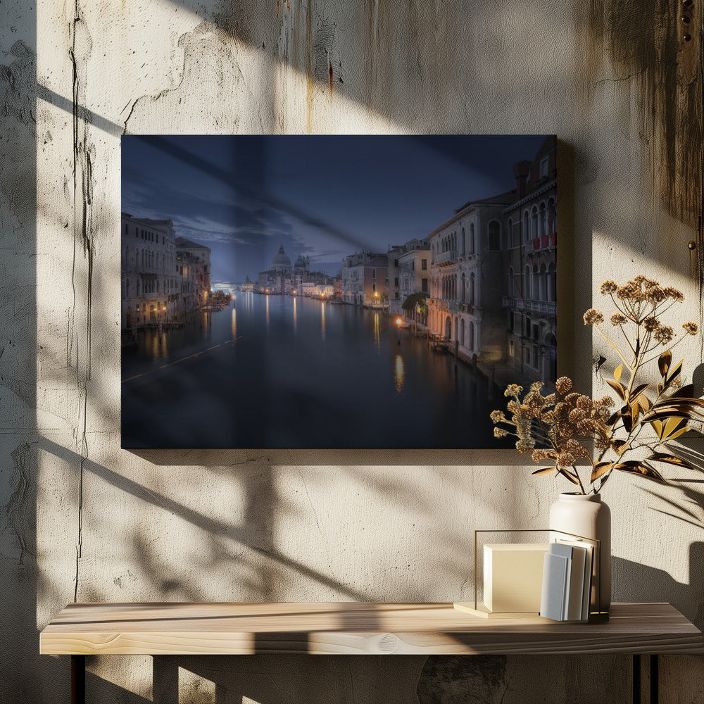 venice - David Navia 24x36 Black Framed Art | Home or Office Art