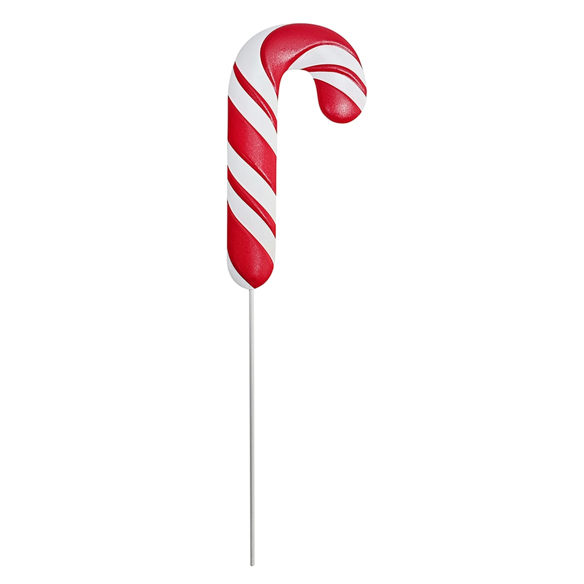 12&#x2033; Peppermint Swirl Candy Cane Pick &#x2013; Festive Holiday D&#xE9;cor Accent