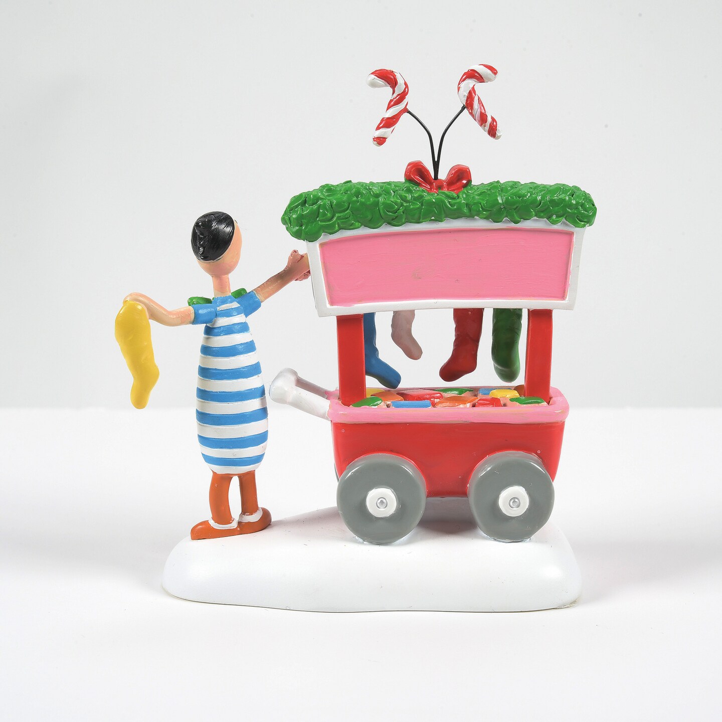 Department 56 Grinch Village A Who's Who Christmas Stocking Village Figurine 3.3in H