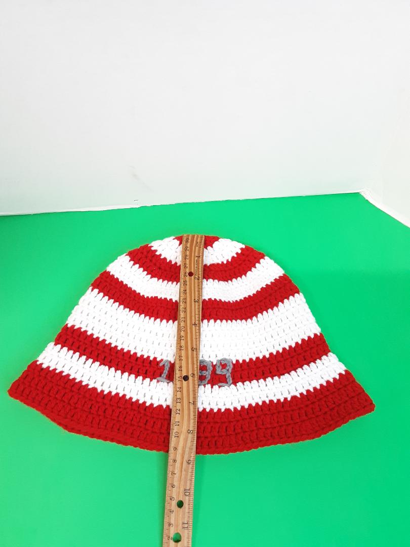 Handmade Retro 1989 Crocheted Bucket Hat New | MakerPlace by  display picture 1