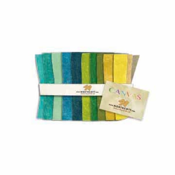 Canvas 2.5&#x22; Strip Roll (Jelly Roll) by Deborah Edwards for Northcott (JCANVAS40-10)