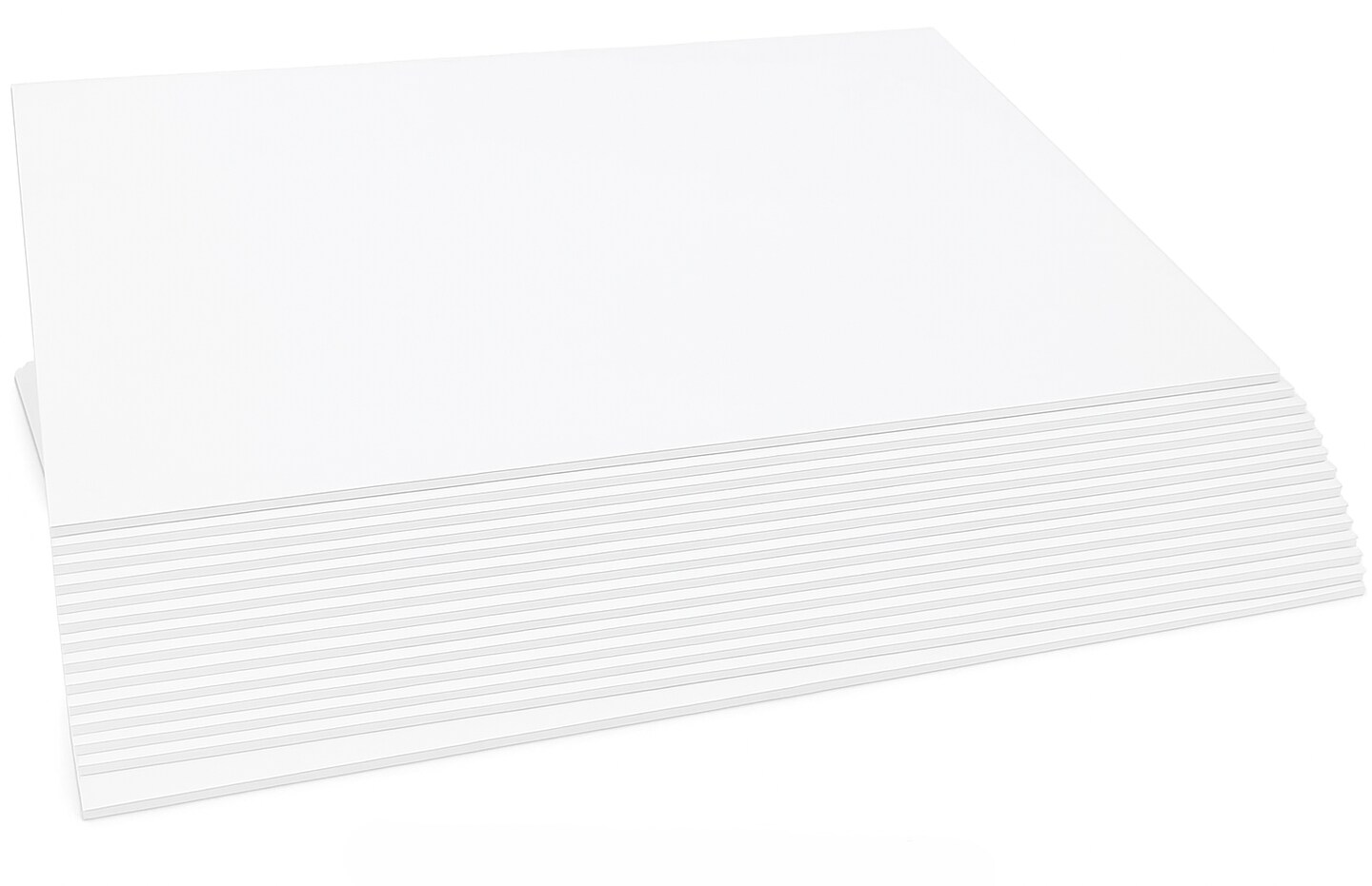 Framer Supply White Foam Board - 32x40 Inches, 3/16&#x22; Thick, 25-Sheets, Foam Core Board, Foamboard Sheets, Lightweight, Acid-Free Foam Board for Craft &#x26; Display