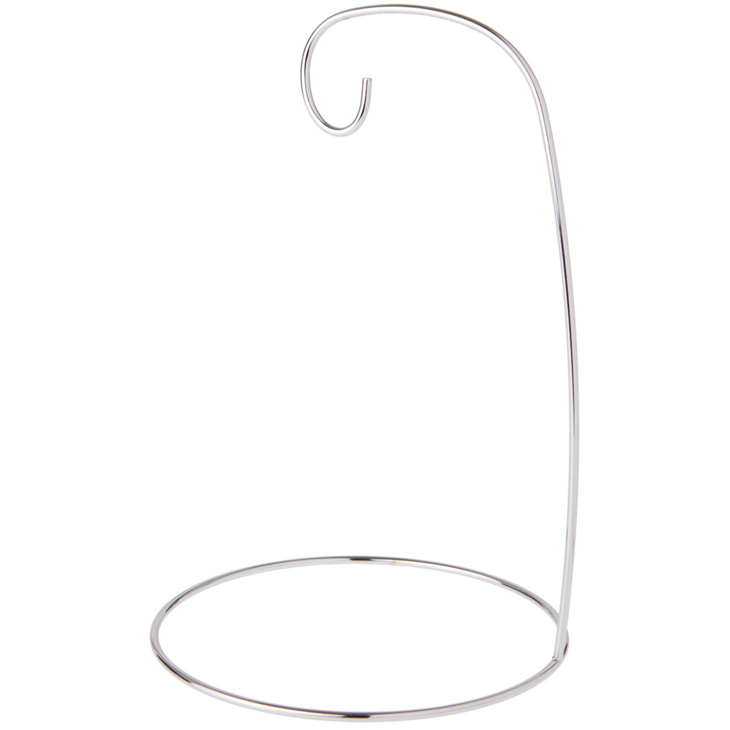 Bard&#x27;s Silver Ornament Stand, 8&#x22; H x 5.25&#x22; W x 5.25&#x22; D