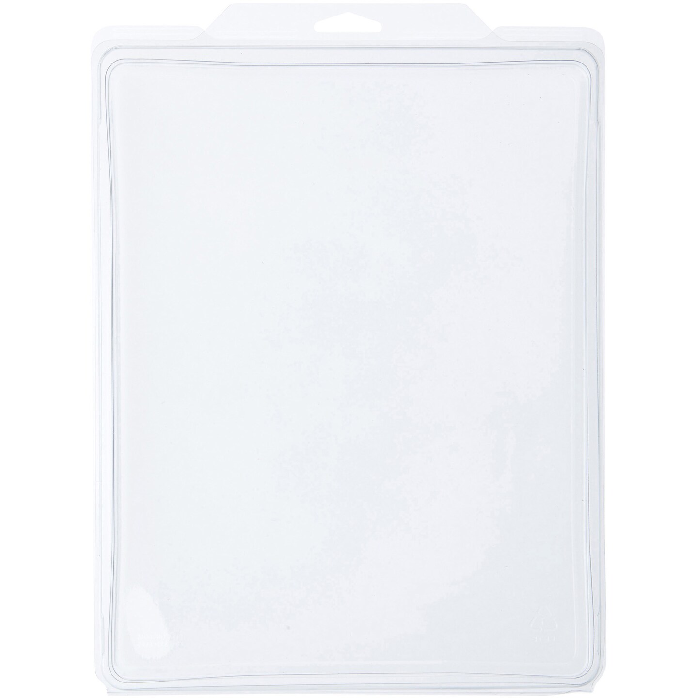 Collecting Warehouse Clear Plastic Clamshell Package / Storage Container, 11" H x 8.5" W x 1" D