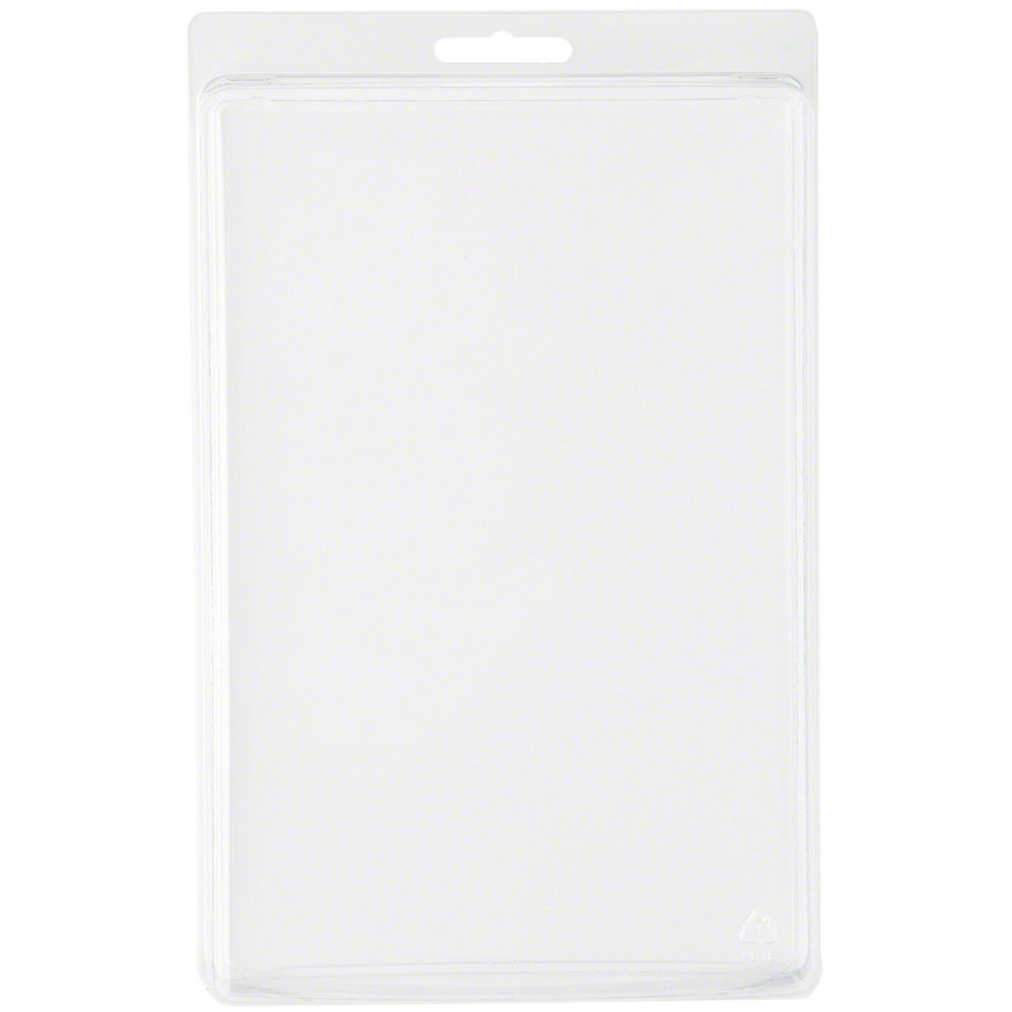 Collecting Warehouse Clear Plastic Clamshell Package / Storage Container, 8.19" H x 5.44" W x 1.75" D