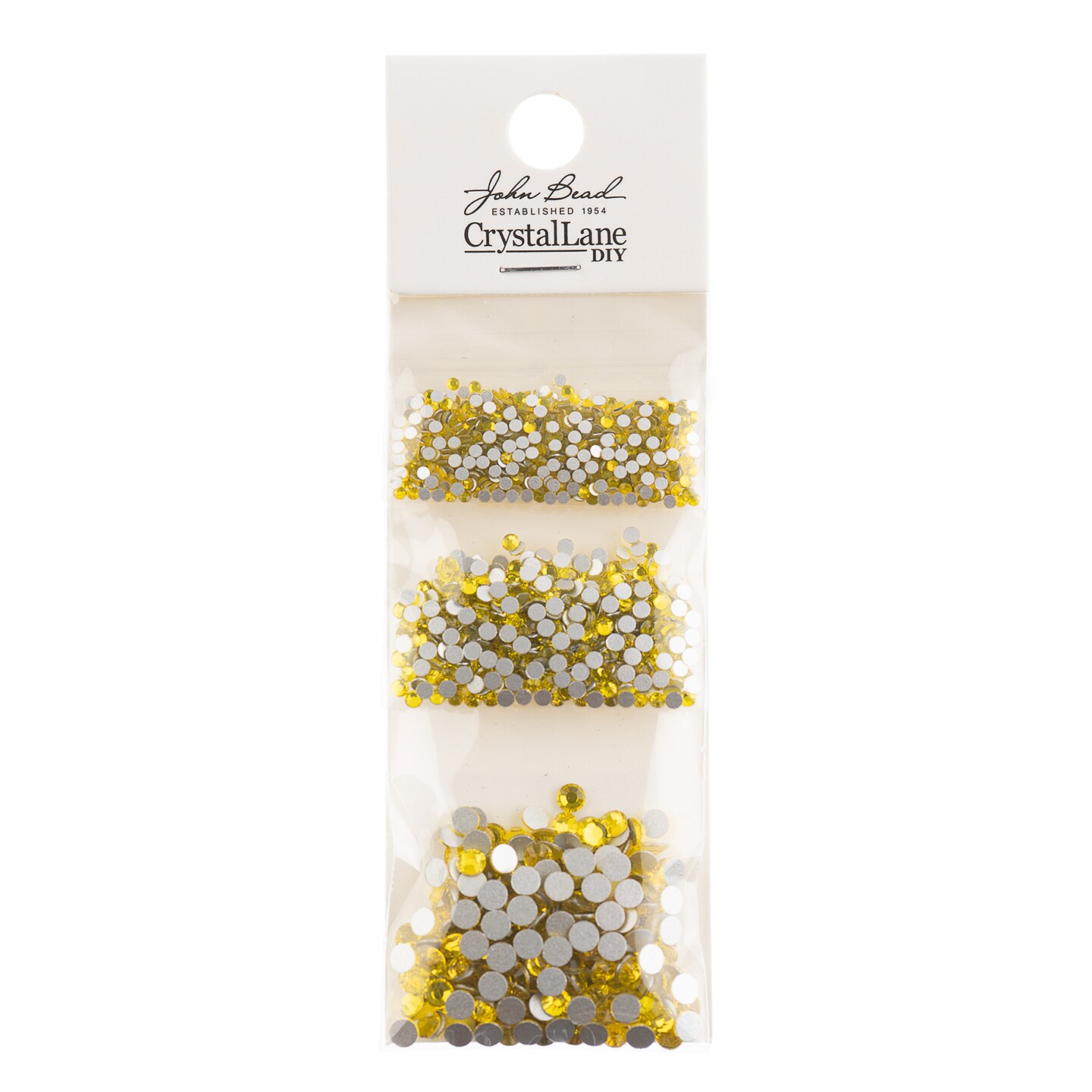 Crystal Lane DIY Combo Glass Flatback Rhinestones SS3 / SS6 / SS12
