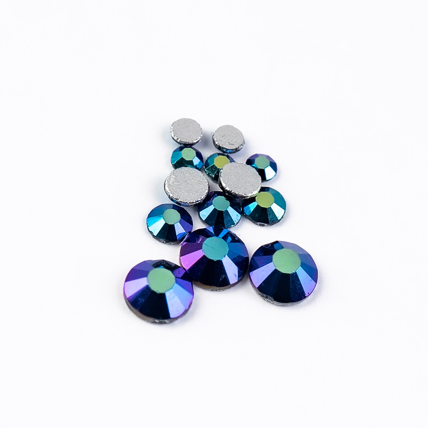 Crystal Lane DIY Combo Glass Flatback Rhinestones SS3 / SS6 / SS12