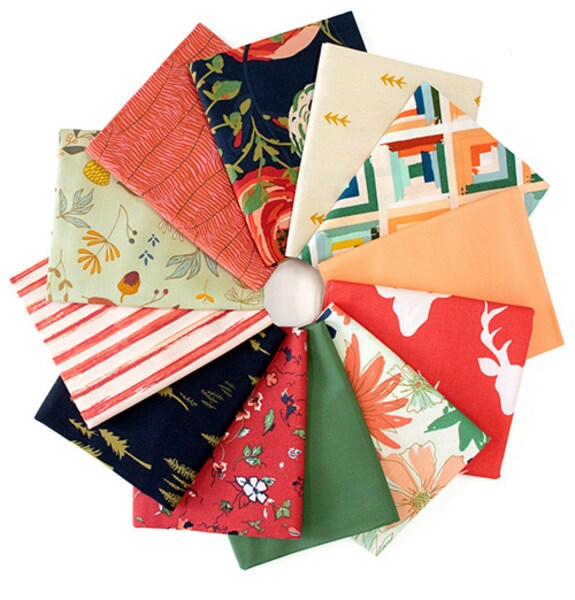 Autumnal Fat Quarter Bundle Up by AGF Studio for Art Gallery (CB-BFQ304)