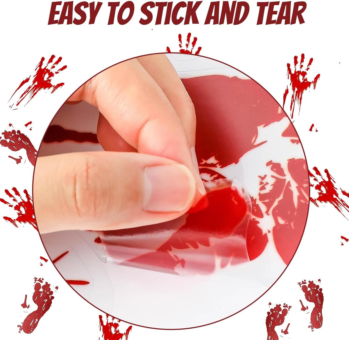 188PCS Halloween Window Clings - 9 Sheets