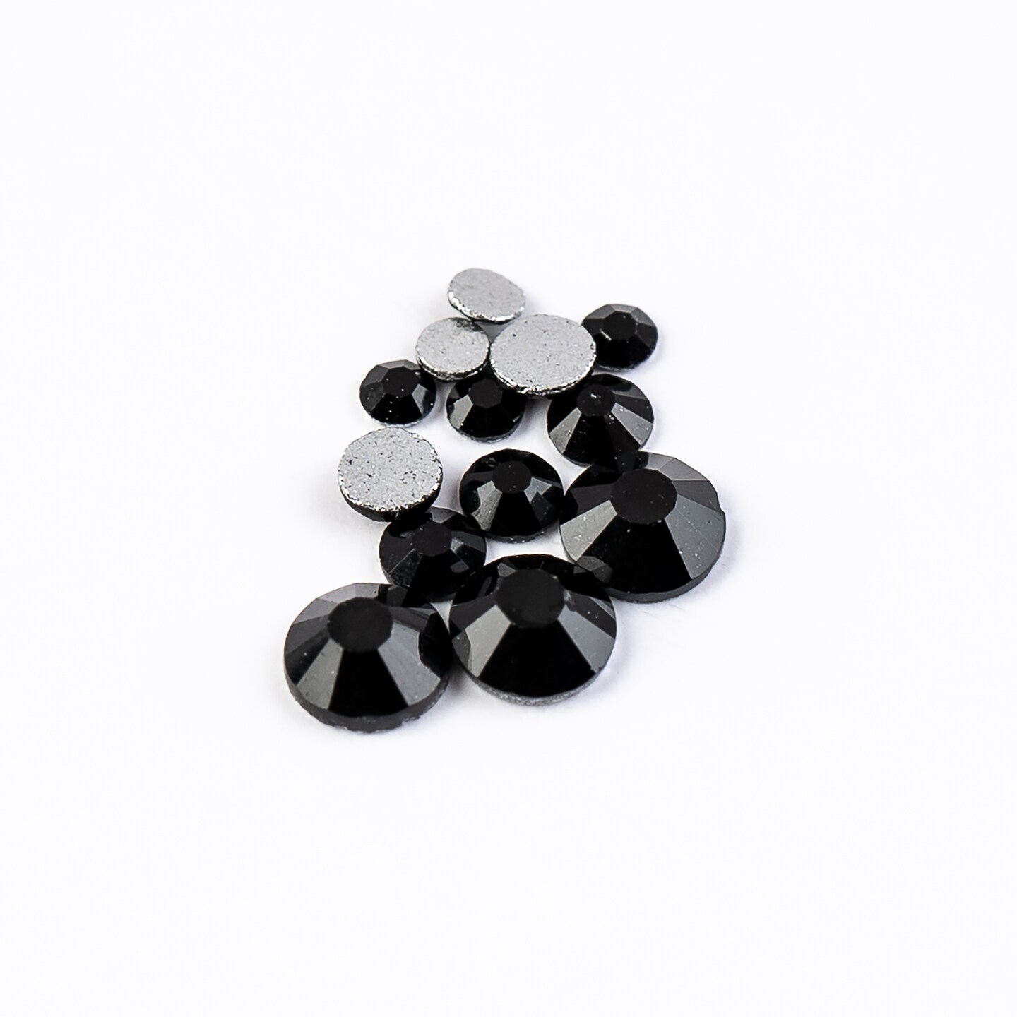 Crystal Lane DIY Combo Glass Flatback Rhinestones SS3 / SS6 / SS12