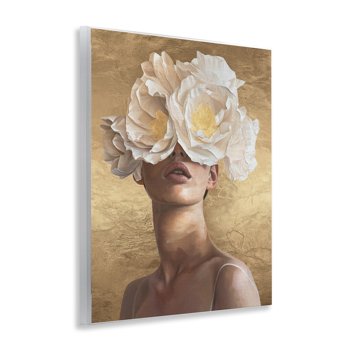 Stupell Industries Surreal Flower Lady Wall Plaque Art Design by Svetlana Aleynikova