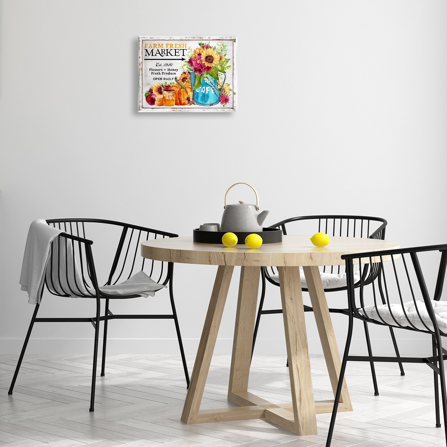 Stupell Industries Fall Farm Market Wall Plaque Art Design by Creatif Belle