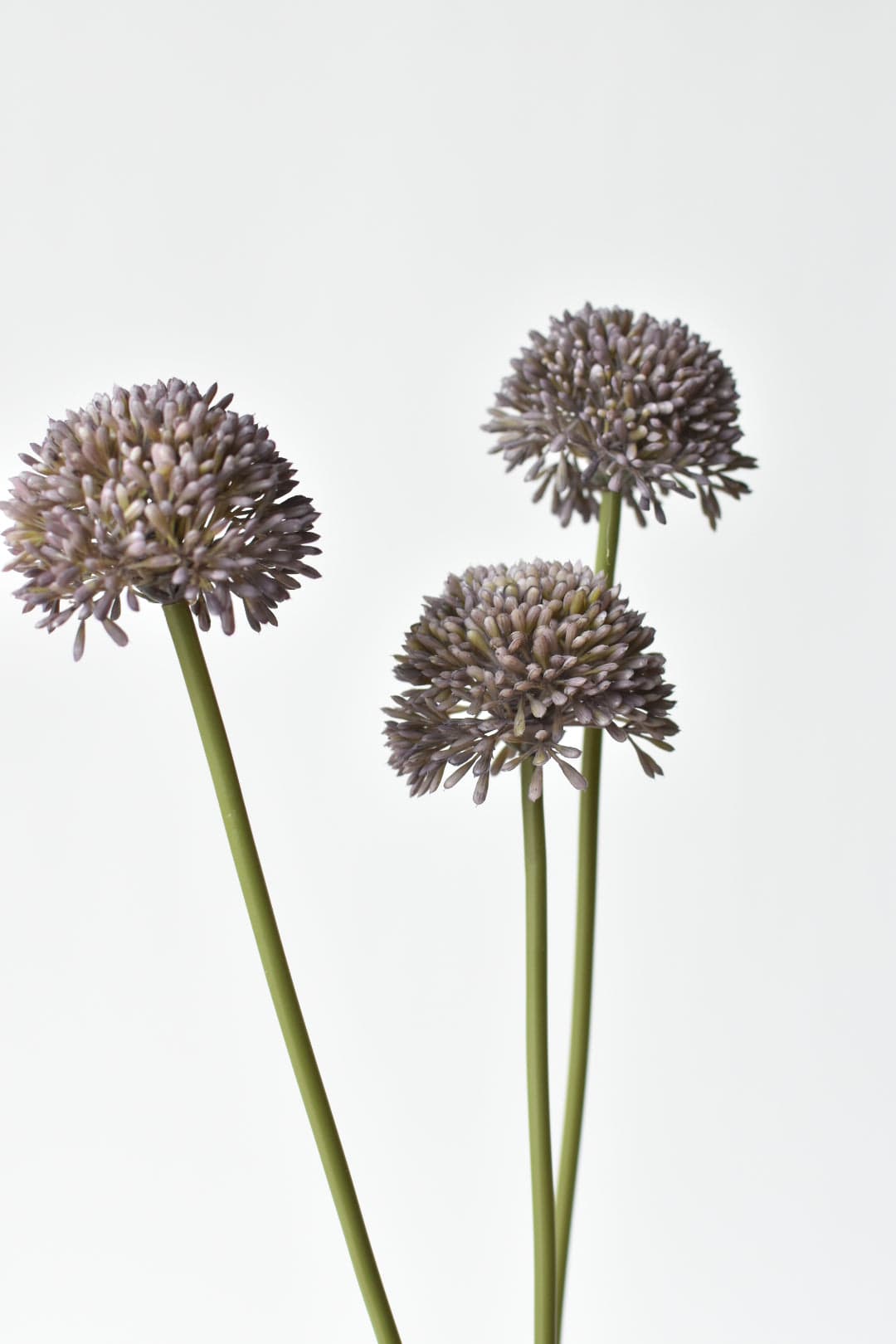 17.5&#x22; Faux Purple Allium Spray Stem