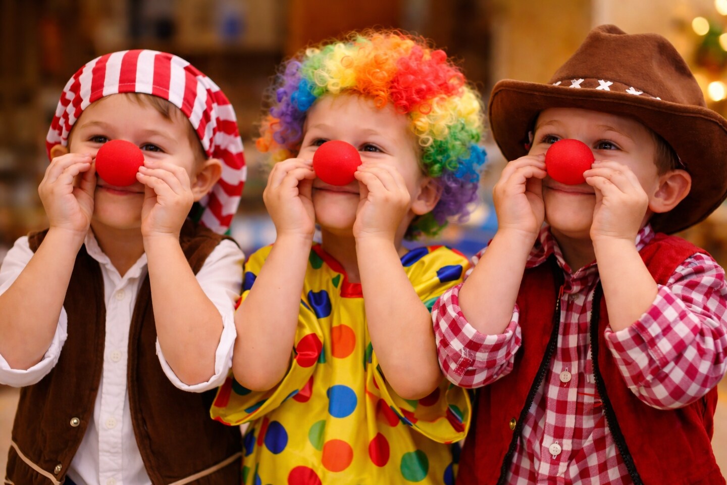 Red Clown Noses – 12 Pack for Kids, Classroom Dress Up, Parties & Pretend Play