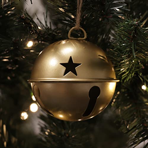 Jingle Bell Ornaments, 3.35-inch Diameter, 6-Pack