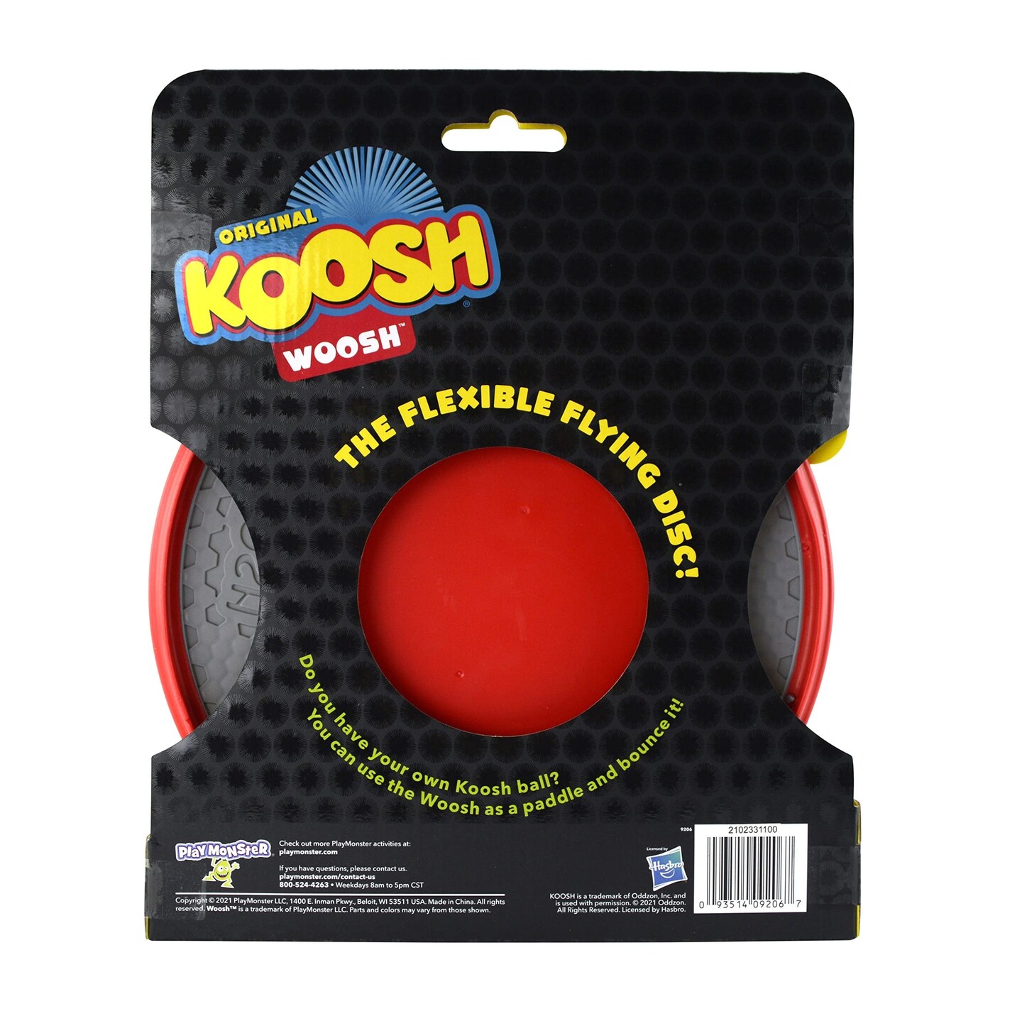 Koosh Woosh - Frisbee for the Ball That's Easy to Catch, Hard to Put Down - So Many Ways to Play! - Ages 6+