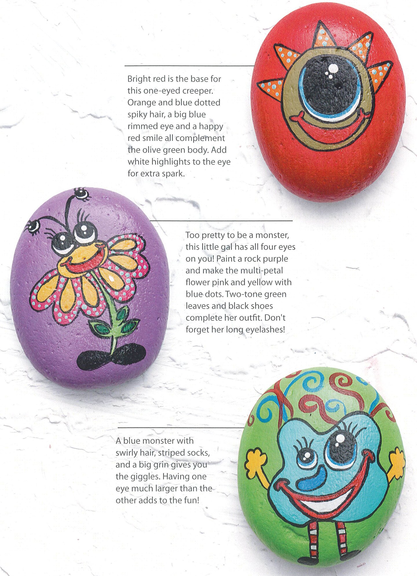 Rock Painting— 30 Creative Designs and Inspirational Techniques