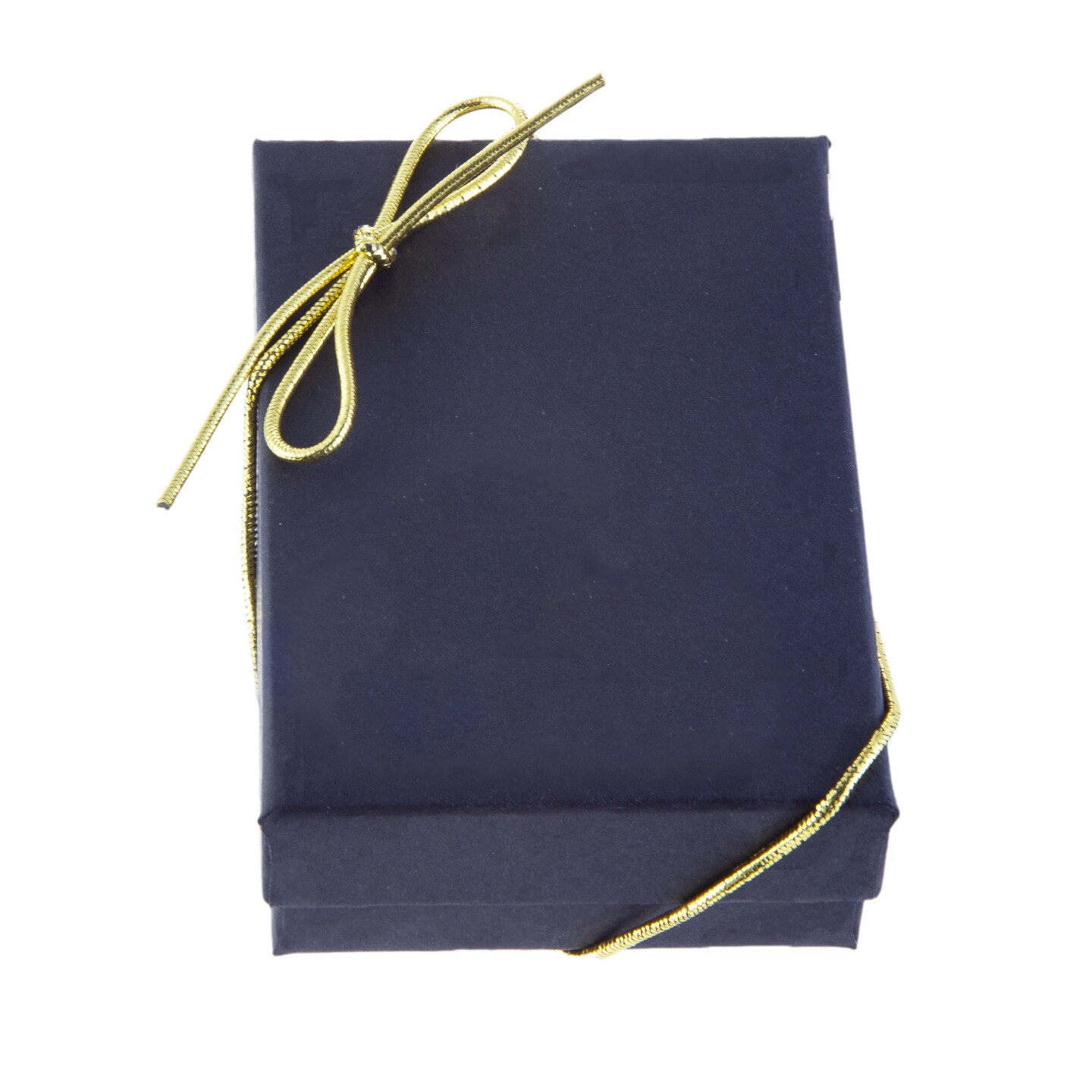 JewelrySupply 8&#x22; Gold Metallic Pre-Tied Stretch Loops Pre-Tied Elastic Bows (Package of 50)