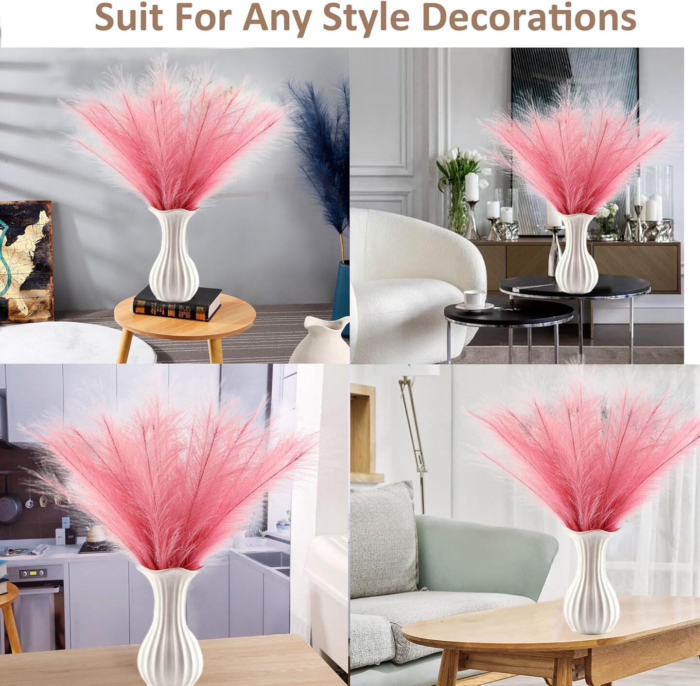 Pink Pampas Grass Small (Pink)