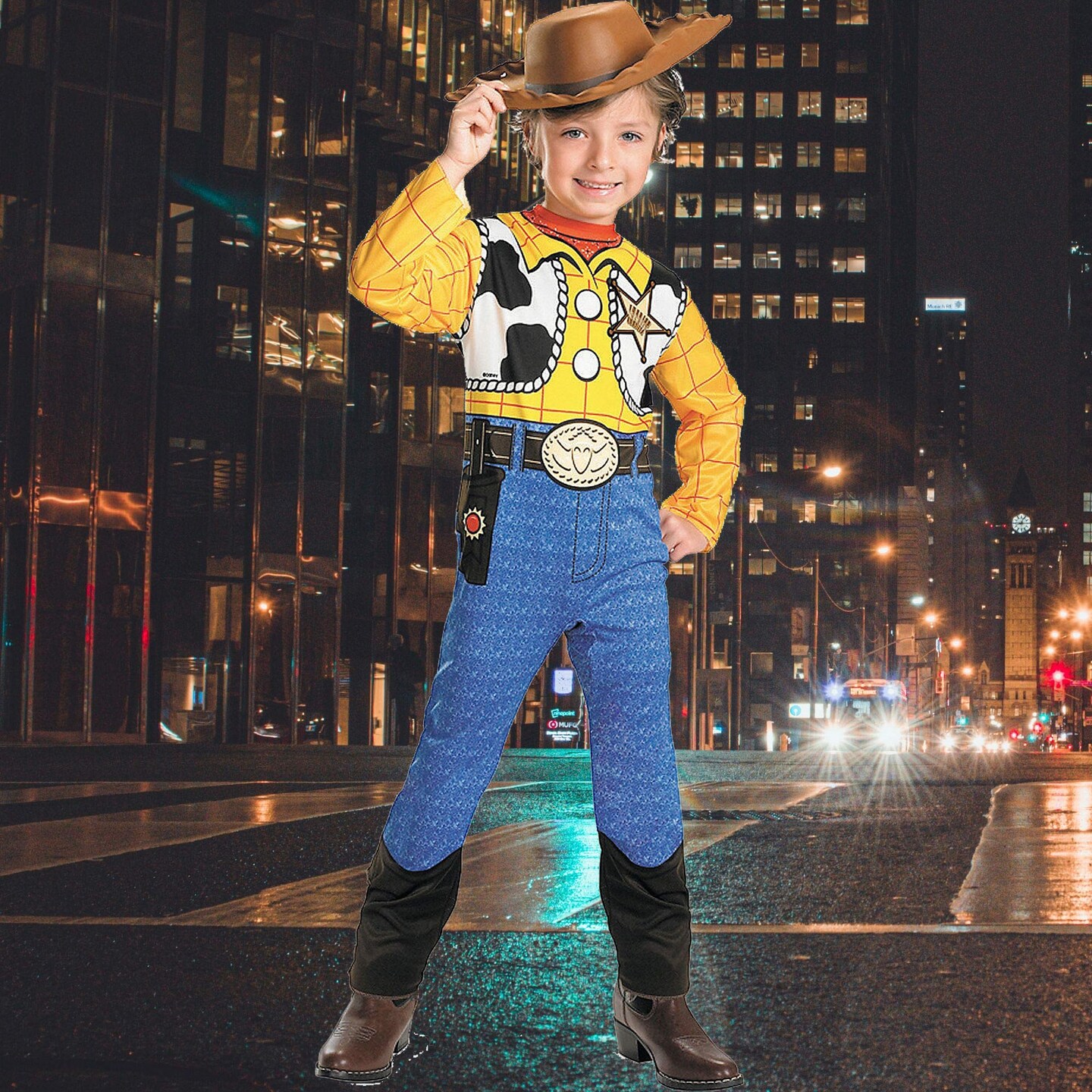 Boy&#x2019;s Woody Costume from Toy Story with Hat and Holster
