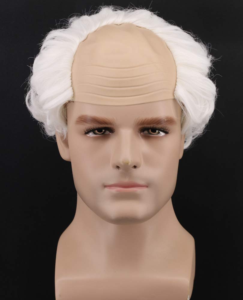 Mens Old Man Wig White Hair Wigs Male Halloween Costume Mens Old Man Wig White Hair Wigs Male Halloween Costume