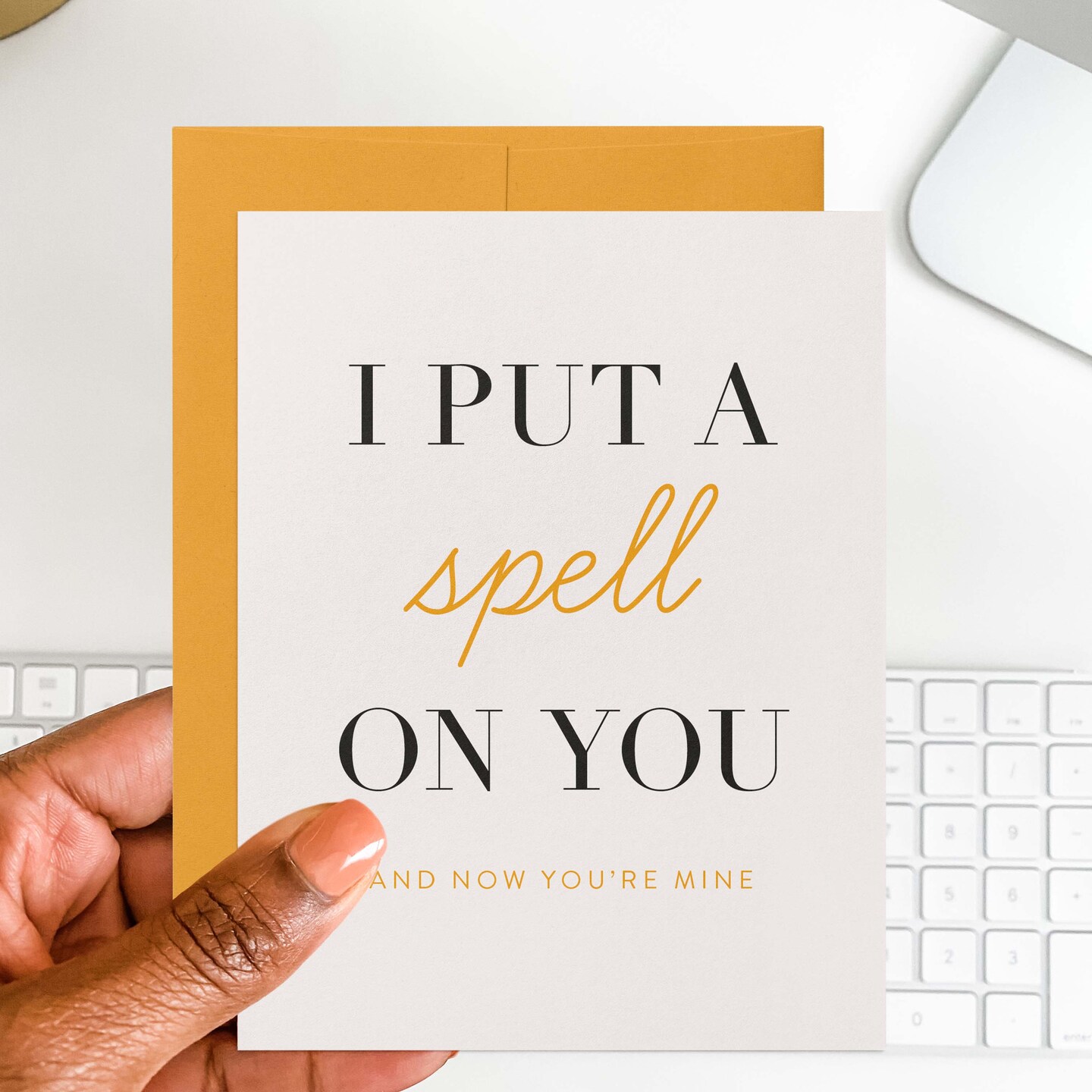 Put a Spell on You Funny Halloween Greeting Card | Halloween Cards | Adult Halloween Cards | Card for Him | Card for Her | Card for Friend