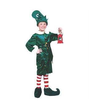 Holly Jolly Elf Child Costume