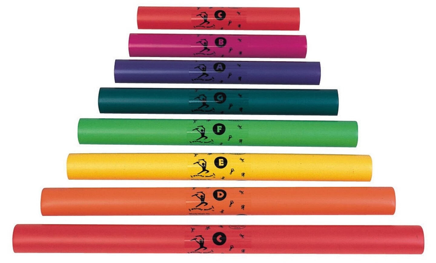 Eight Note Boomwhackers&#xAE; (Set of 8)