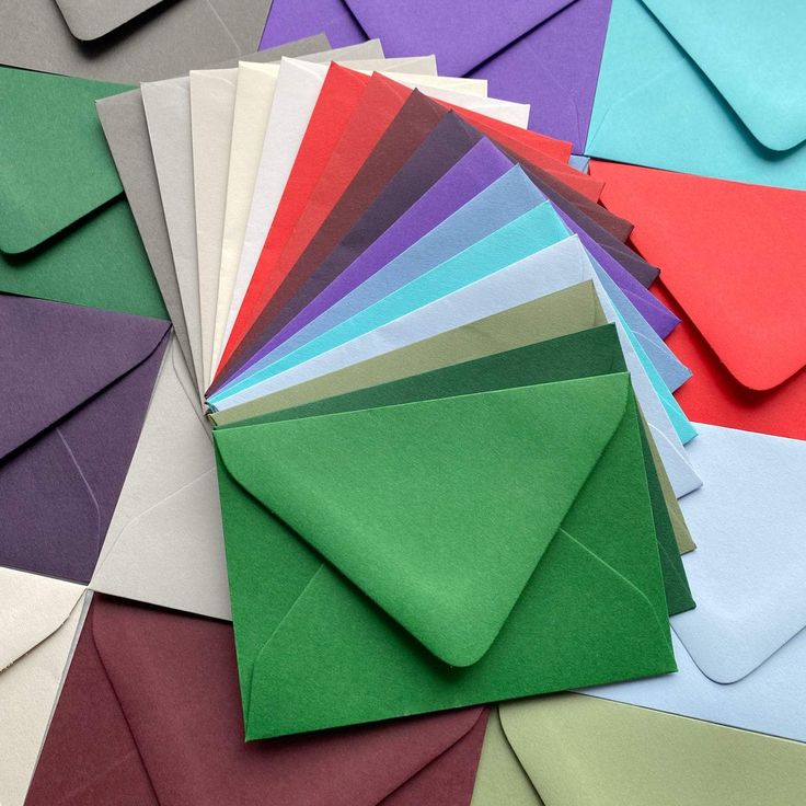 Colorplan 91 Lb. / 135 gsm / 8 pts Matte Premium Cardstock Paper Text A6 4 3/4&#x22; x 6 1/2&#x22; Euro Flap Envelopes Bulk Pack of 250