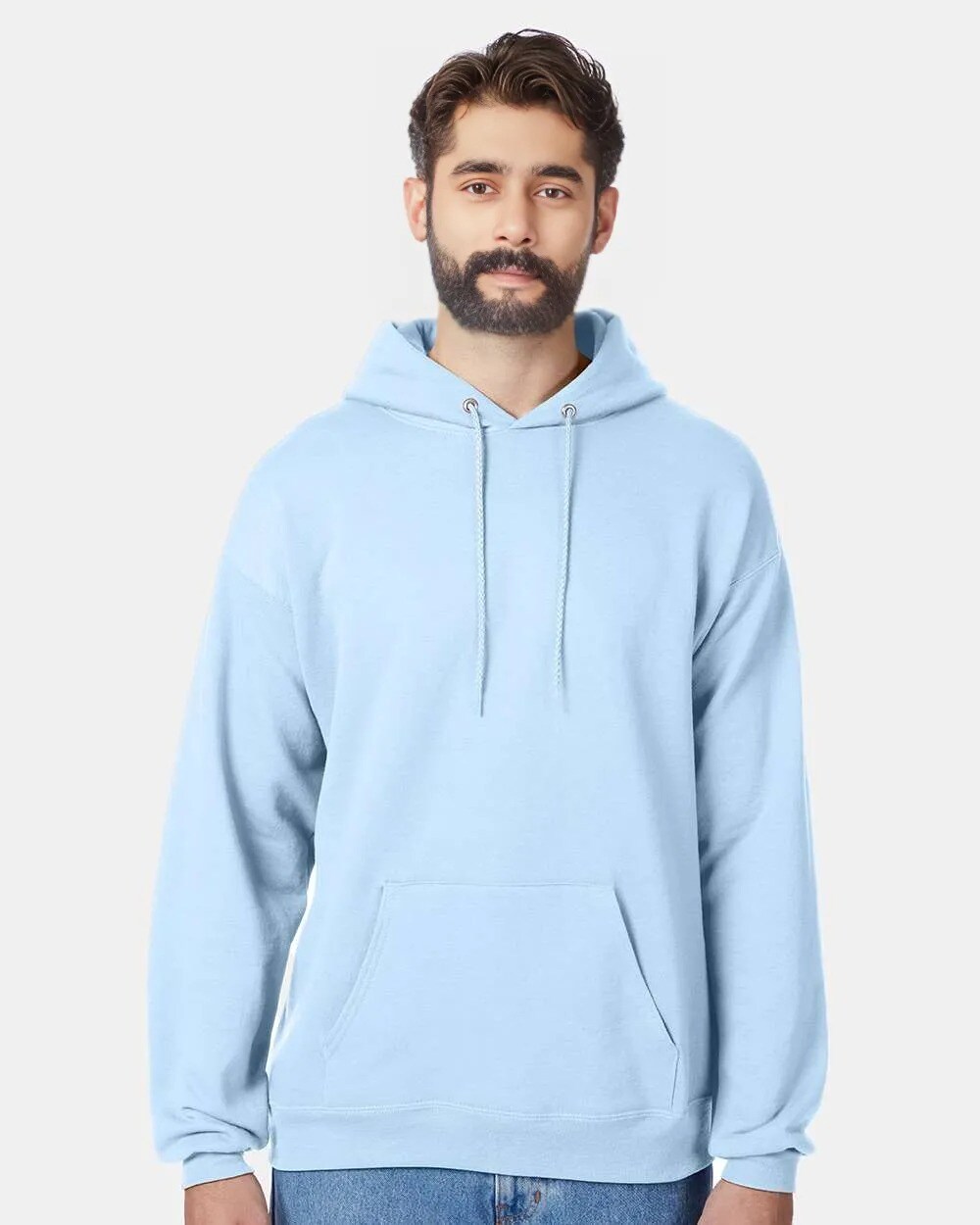 Hanes Unisex Eco Friendly Midweight Pouch Pocket Hooded Sweatshirt For Layering Outfits