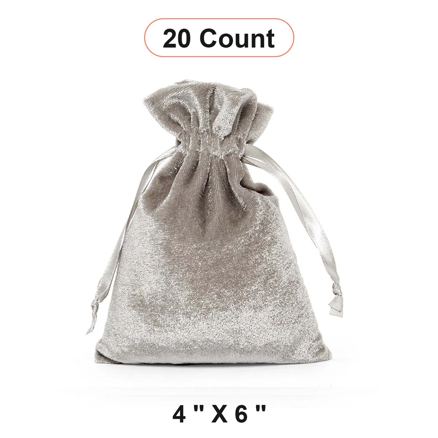 Soft Velvet Bags 4&#x22; x 6&#x22; Ideal for Gifting