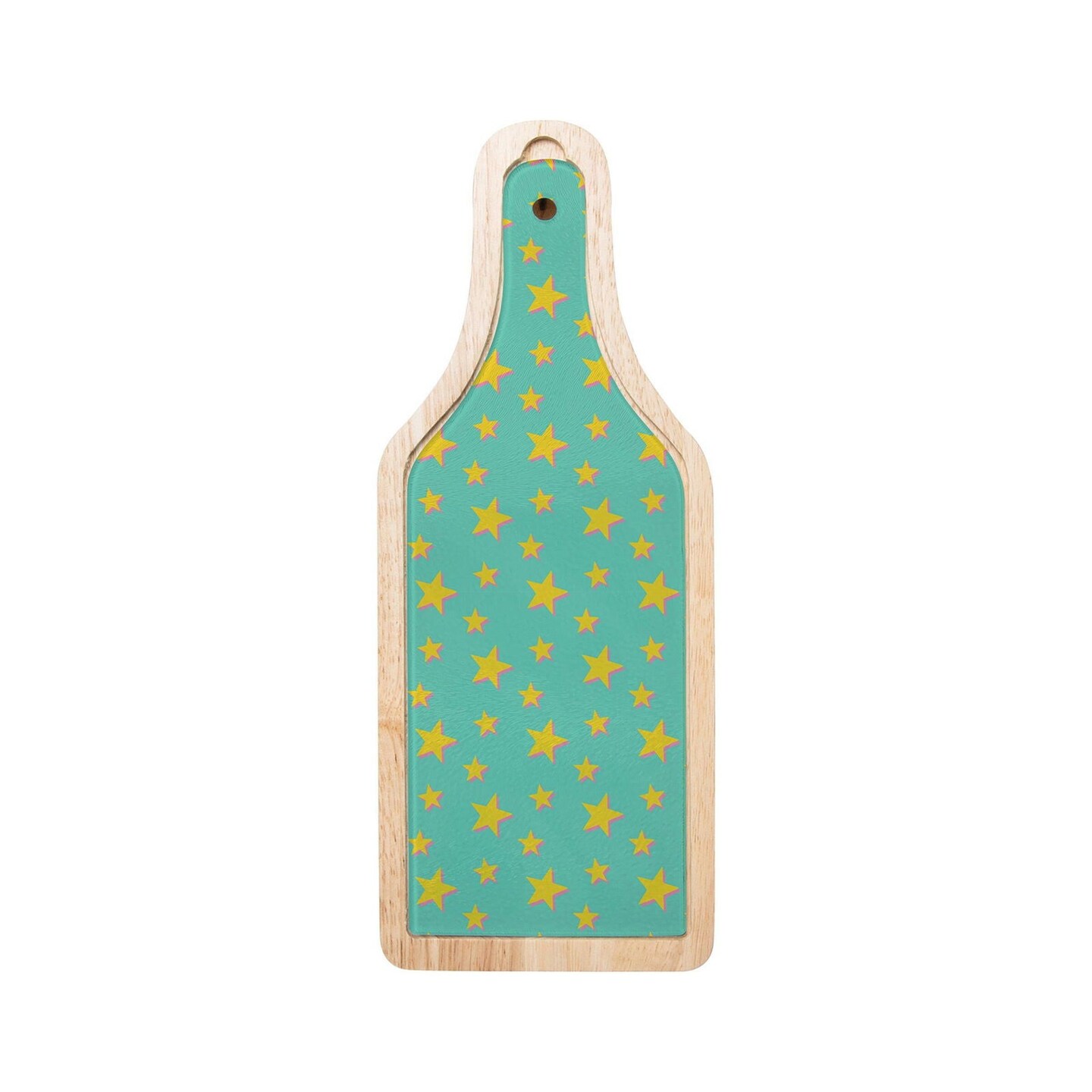 6 Piece Sublimation Glass Wine and Cheese Board Set