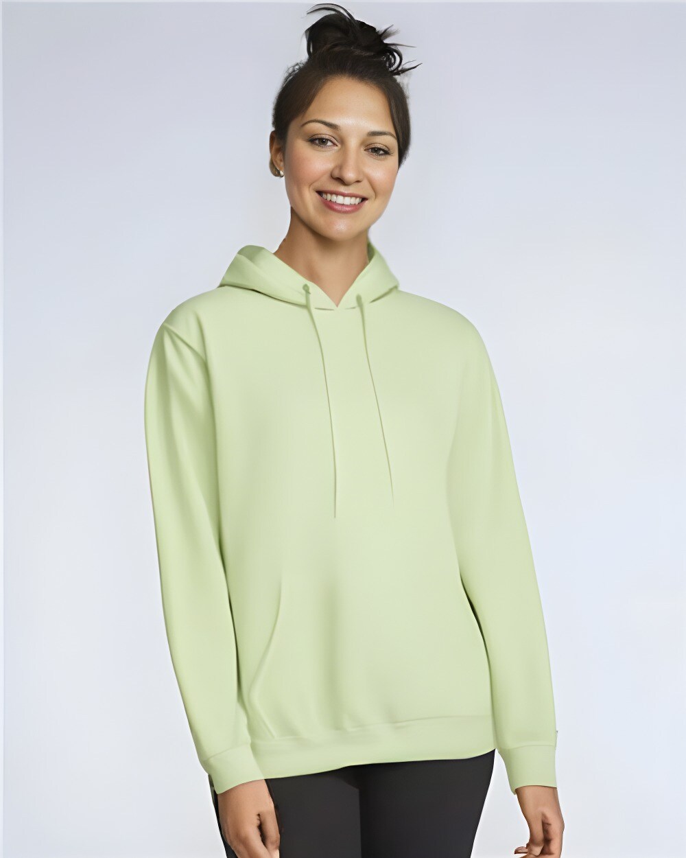 Gildan Softstyle Midweight Hooded Long Sleeve Sweatshirt, Size