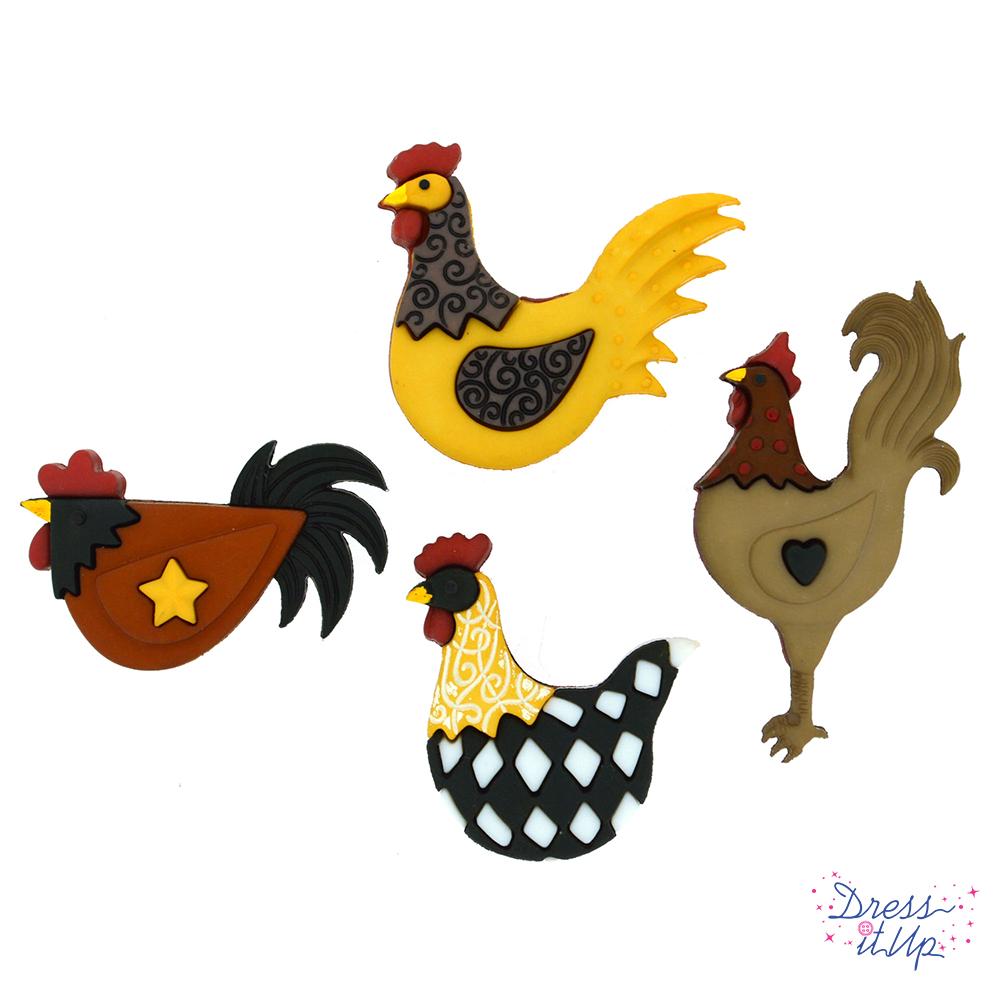 Dress It Up Button Shop Hen House