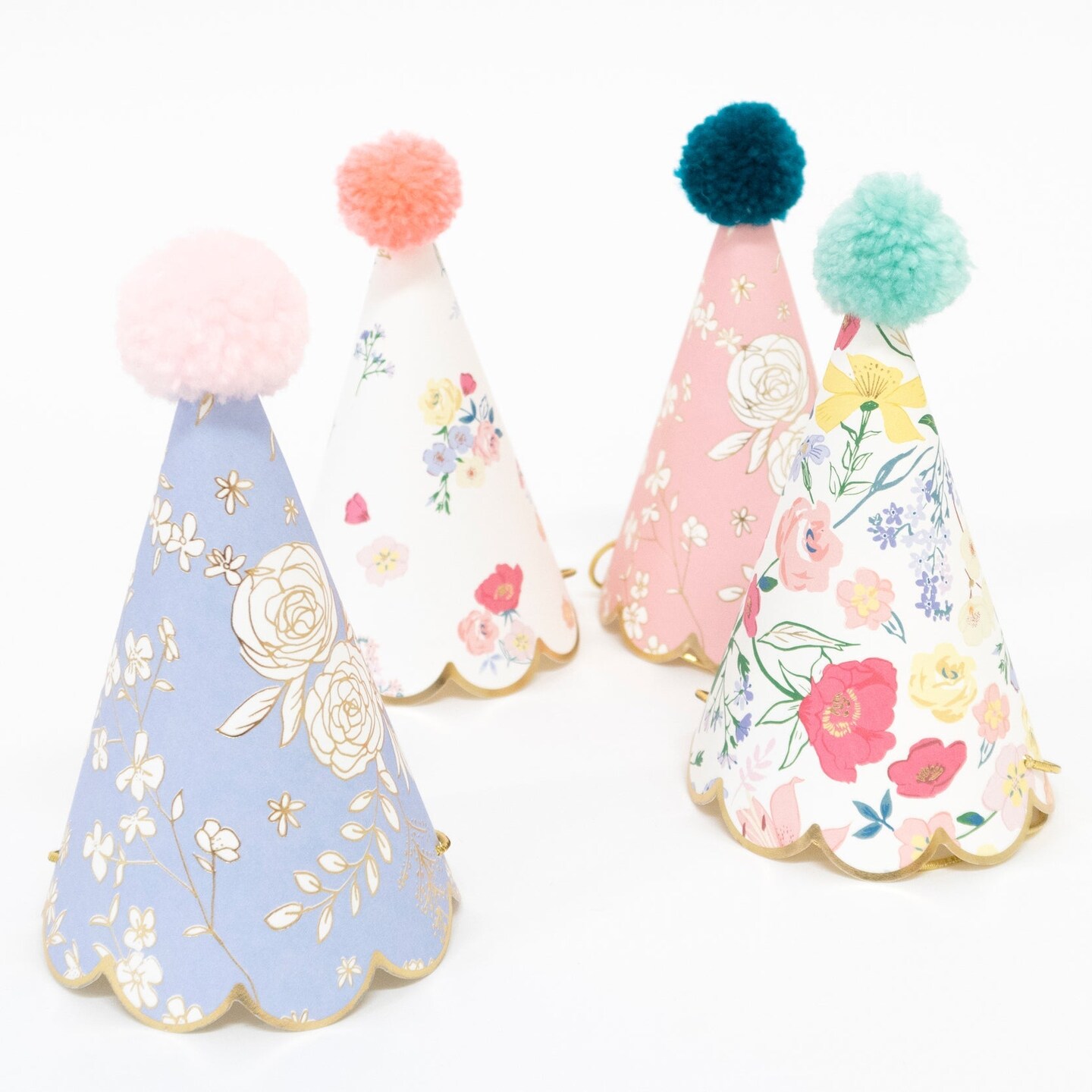 ENGLISH GARDEN BIRTHDAY PARTY HATS