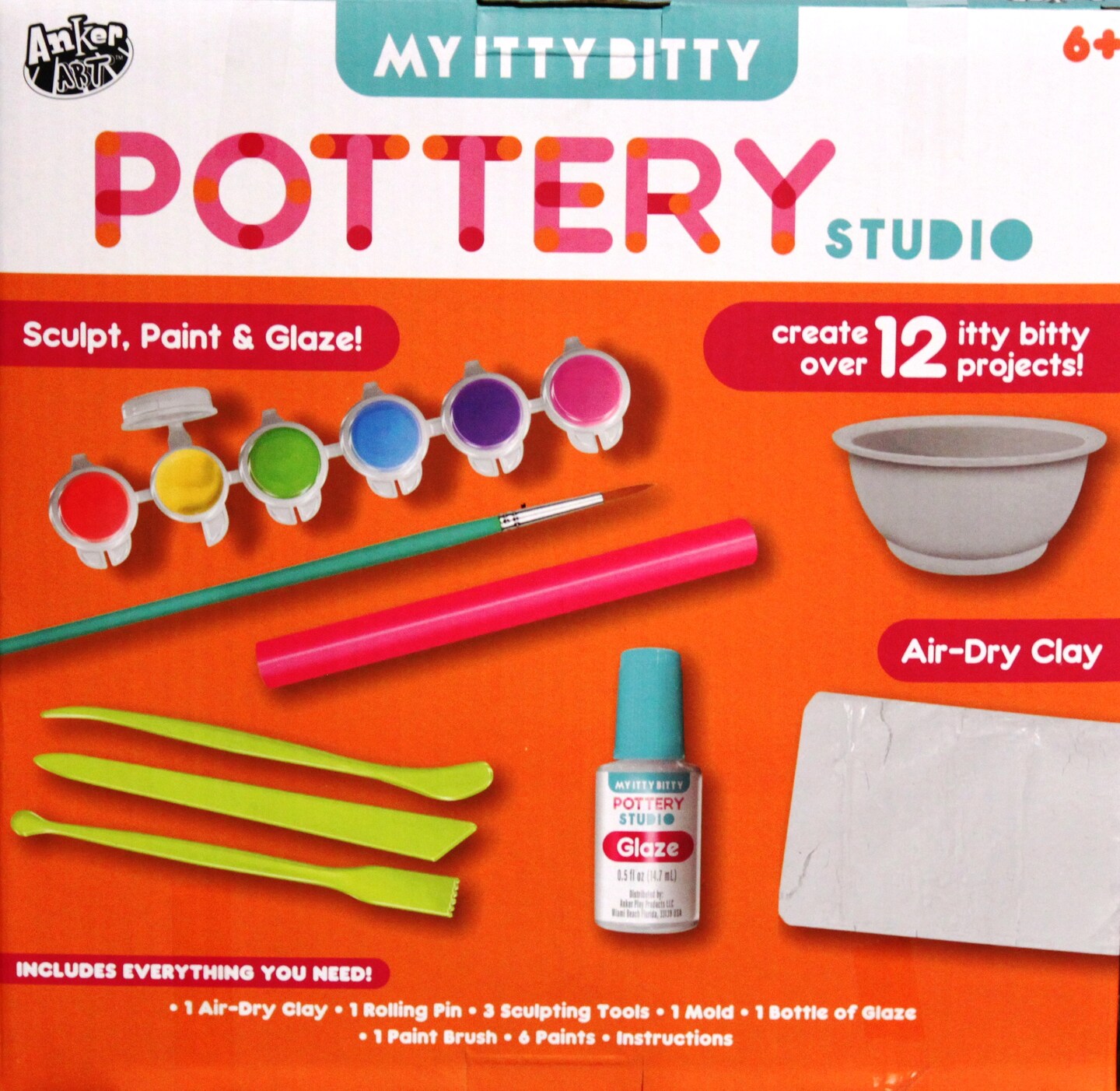 My Itty Bitty Pottery Studio DIY Craft Kit