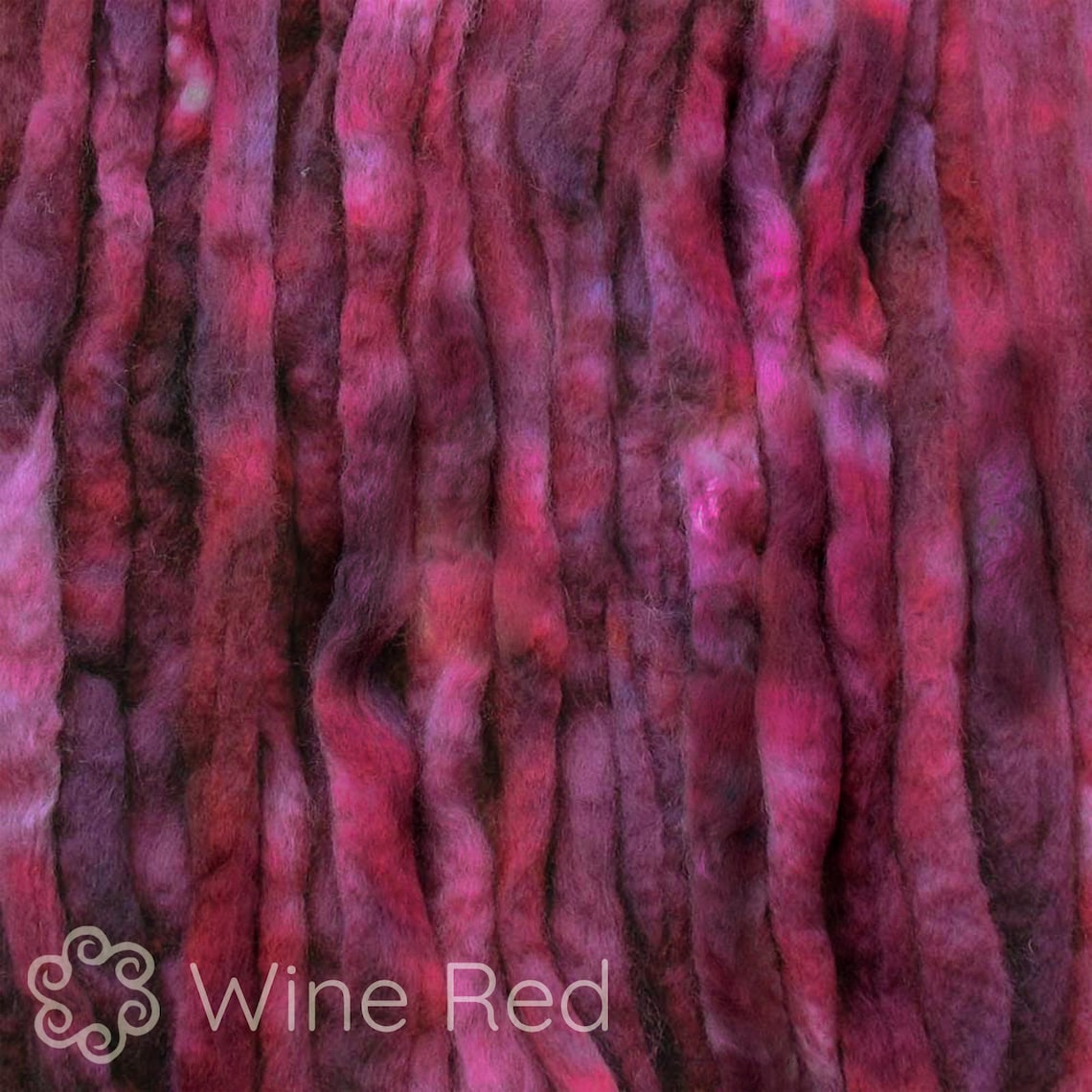 Hand Dyed BFL Wool Roving: Gorgeous tonal colorways for easy needle felting, hand spinning or weaving. Choose 1oz or 4oz